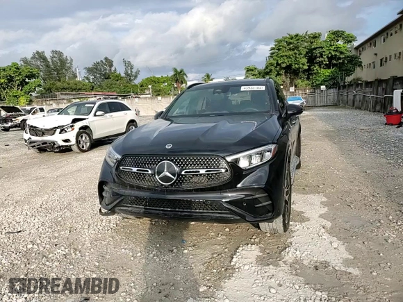 2023 Mercedes-Benz GLC with VIN W1NKM4GB9PU025907, listed as a Copart auction lot 45935185 with 0 mi miles and Salvage Title. Bid and sale history available at carsss.com. Image 14.