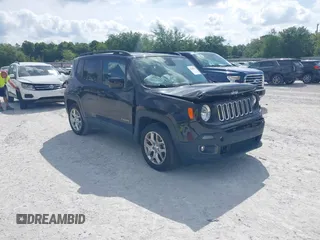 2018 Jeep Renegade Altitude with VIN ZACCJABB1JPJ49394, listed as a IAAI auction lot 42168912 with 83,367 mi miles and . Bid and sale history available at DreamBid. Image 1.