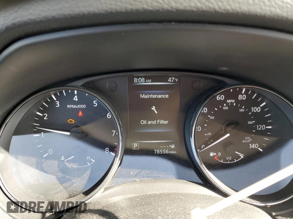 2017 Nissan Rogue SL with VIN 5N1AT2MV1HC872660, listed as a Copart auction lot 51462125 with 78,556 mi miles and Salvage Title. Bid and sale history available at DreamBid. Image 9.