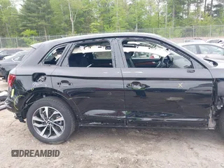 2023 Audi Q5 S line Premium with VIN WA1GAAFYXP2068698, listed as a IAAI auction lot 42225206 with 17,691 mi miles and . Bid and sale history available at DreamBid. Image 6.
