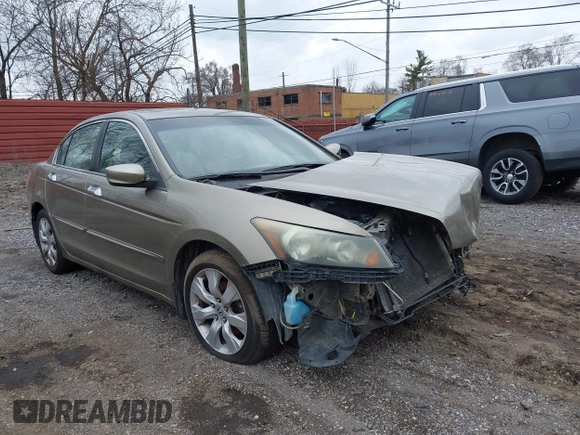 2010 Honda Accord EX-L with VIN 1HGCP3F85AA012231, listed as a IAAI auction lot 41968285 with 196,358 mi miles and . Bid and sale history available at DreamBid. Image 1.