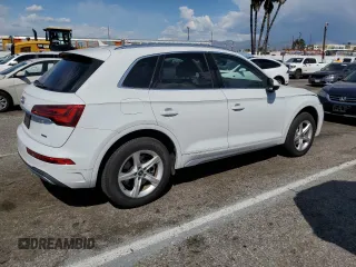 2022 Audi Q5 Premium with VIN WA1ABAFY1N2124432, listed as a Copart auction lot 46852544 with 11,442 mi miles and Salvage title. Bid and sale history available at DreamBid. Image 3.