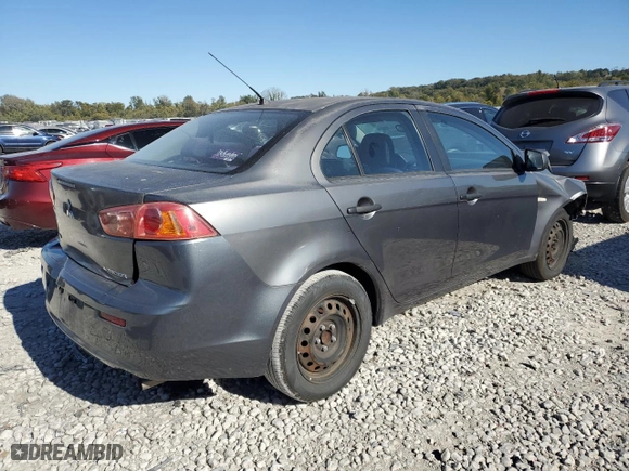 2008 Mitsubishi Lancer DE with VIN JA3AU16U88U035333, listed as a Copart auction lot 76604994 with 158,858 mi miles and Salvage Title. Bid and sale history available at carsss.com. Image 3.