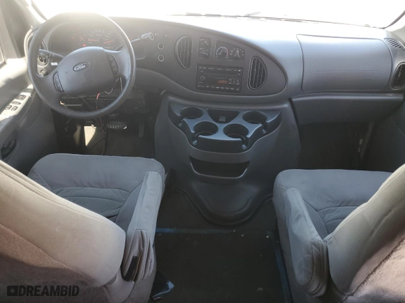 2007 Ford Econoline Wagon XL with VIN 1FBSS31L77DB35609, listed as a Copart auction lot 49812835 with 379,167 mi miles and Salvage Title. Bid and sale history available at carsss.com. Image 8.