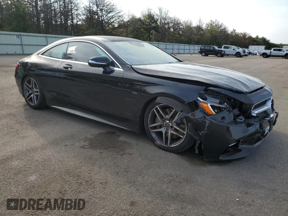 2018 Mercedes-Benz S-Class S 560 with VIN WDDXJ8GB7JA033242, listed as a Copart auction lot 71225604 with 39,259 mi miles and Salvage Title. Bid and sale history available at carsss.com. Image 4.