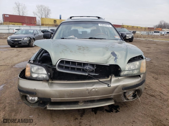 2004 Subaru Legacy Wagon (Natl) Outback H6 L.L. Bean Edition with VIN 4S3BH806X47642355, listed as a Copart auction lot 43844615 with 139,199 mi miles and Salvage Title. Bid and sale history available at carsss.com. Image 5.