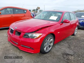 2007 BMW 3 Series 335i with VIN WBAVB73577PA87431, listed as a IAAI auction lot 41843603 with 99,329 mi miles. Bid and sale history available at carsss.com. Image 17.