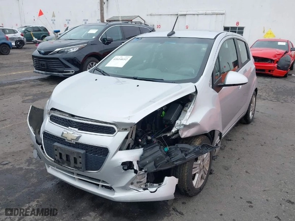 2014 Chevrolet Spark LT with VIN KL8CD6S95EC458499, listed as a IAAI auction lot 41614652 with 133,628 mi miles. Bid and sale history available at carsss.com. Image 6.