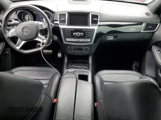 2015 Mercedes-Benz M 63 AMG with VIN 4JGDA7EB8FA468736, listed as a Copart auction lot 74569134 with Not Provided miles and Salvage Title. Bid and sale history available at carsss.com. Image 8.