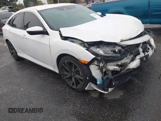 2019 Honda Civic Sport with VIN 2HGFC2F88KH544434, listed as a IAAI auction lot 41799331 with 70,868 mi miles and . Bid and sale history available at DreamBid. Image 1.