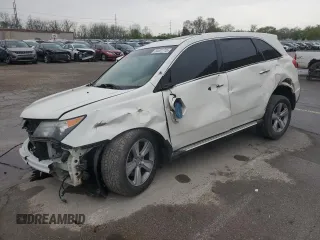 2013 Acura MDX Advance with VIN 2HNYD2H67DH002092, listed as a Copart auction lot 54301715 with 139,465 mi miles and Clean title. Bid and sale history available at DreamBid. Image 1.