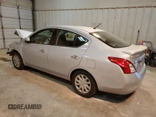 2014 Nissan Versa SV with VIN 3N1CN7AP4EK462163, listed as a Copart auction lot 50093255 with 46,680 mi miles and Salvage Title. Bid and sale history available at DreamBid. Image 2.
