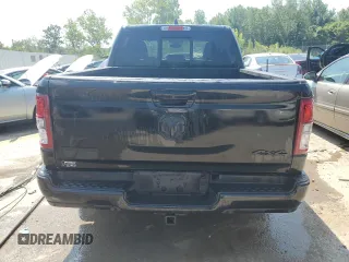 2022 Ram 1500 Big Horn with VIN 1C6RRFFG6NN283316, listed as a Copart auction lot 62419314 with 40,848 mi miles and Salvage Title. Bid and sale history available at carsss.com. Image 6.
