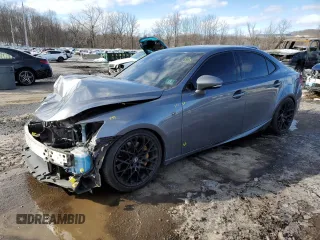 2018 Lexus IS 350 z VIN JTHCZ1D24J5014877, wystawiony jako Copart lot #45691135 z przebiegiem 44 993 mil mil oraz Szkody całkowita. Historia ofert i sprzedaży dostępna na DreamBid. Obrazek 1.