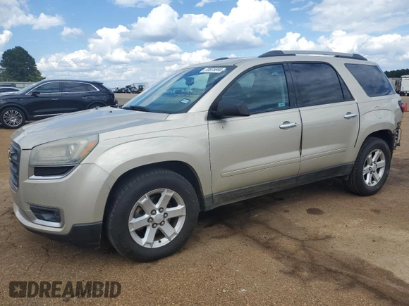 2014 GMC Acadia SLE with VIN 1GKKRNED4EJ109008, listed as a Copart auction lot 70975844 with 174,143 mi miles and Salvage Title. Bid and sale history available at carsss.com. Image 1.