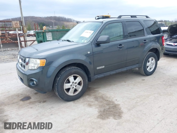 2008 Ford Escape XLT with VIN 1FMCU93138KE30644, listed as a IAAI auction lot 41881704 with 120,402 mi miles. Bid and sale history available at carsss.com. Image 2.