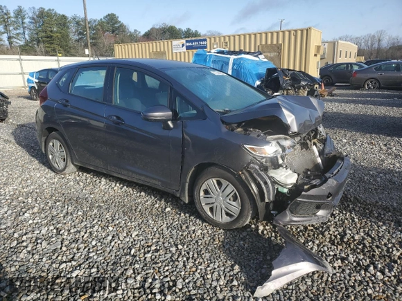 2019 Honda Fit LX with VIN 3HGGK5H43KM702649, listed as a Copart auction lot 47744285 with 44,764 mi miles and Salvage Title. Bid and sale history available at carsss.com. Image 4.