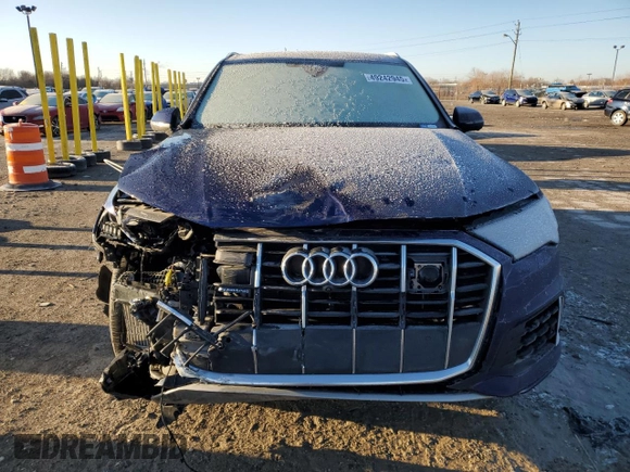 2023 Audi Q7 Premium Plus with VIN WA1LXBF78PD015318, listed as a Copart auction lot 49242945 with 23,027 mi miles and Salvage Title. Bid and sale history available at carsss.com. Image 5.