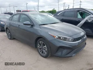 2024 Kia Forte LXS with VIN 3KPF24AD9RE767959, listed as a IAAI auction lot 42037956 with 29,130 mi miles. Bid and sale history available at carsss.com. Image 1.