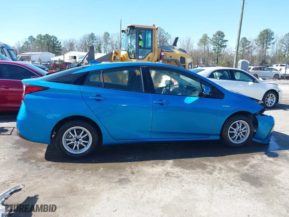 2019 Toyota Prius L Eco with VIN JTDKARFU6K3095072, listed as a IAAI auction lot 41853759 with 17,891 mi miles. Bid and sale history available at carsss.com. Image 14.