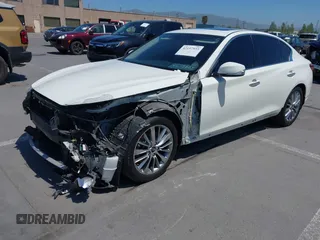 2018 Infiniti Q50 Sport z VIN JN1EV7AP2JM365370, wystawiony jako IAAI lot #42157933 z przebiegiem 61 054 mil mil oraz . Historia ofert i sprzedaży dostępna na DreamBid. Obrazek 20.