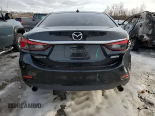 2016 Mazda Mazda6 i Touring with VIN JM1GJ1V55G1449264, listed as a Copart auction lot 88736185 with 91,560 mi miles and Salvage Title. Bid and sale history available at carsss.com. Image 6.