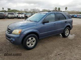 2005 Kia Sorento LX with VIN KNDJC733455407887, listed as a Copart auction lot 44948095 with 159,214 mi miles and Clean Title. Bid and sale history available at carsss.com. Image 1.