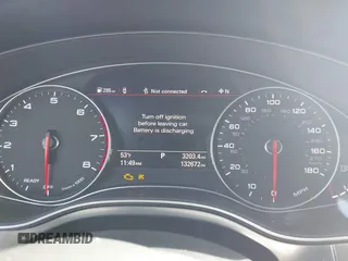 2018 Audi A6 Premium Plus with VIN WAUG3AFC0JN031229, listed as a IAAI auction lot 41653145 with 132,672 mi miles. Bid and sale history available at carsss.com. Image 7.