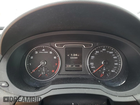 2015 Audi Q3 Prestige with VIN WA1GFCFS7FR012524, listed as a Copart auction lot 72800324 with 131,261 mi miles and Salvage title. Bid and sale history available at DreamBid. Image 9.