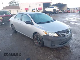 2013 Toyota Corolla L with VIN 5YFBU4EE1DP175281, listed as a IAAI auction lot 41395504 with 180,017 mi miles. Bid and sale history available at carsss.com. Image 1.