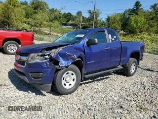 2015 Chevrolet Colorado 4WD WT with VIN 1GCHTAE3XF1196017, listed as a Copart auction lot 69189494 with 18,051 mi miles and Salvage Title. Bid and sale history available at DreamBid. Image 1.