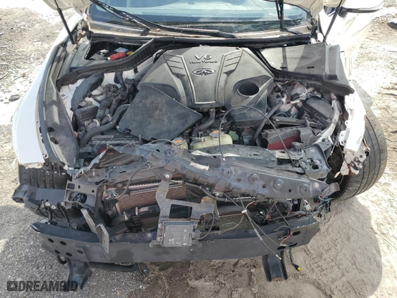 2019 Infiniti Q60 3.0t LUXE with VIN JN1EV7EL7KM291212, listed as a Copart auction lot 70139374 with 35,390 mi miles and Salvage Title. Bid and sale history available at carsss.com. Image 11.
