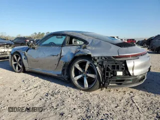 2023 Porsche 911 Carrera with VIN WP0AA2A98PS206062, listed as a Copart auction lot 43438155 with 26,198 mi miles and Salvage Title. Bid and sale history available at carsss.com. Image 2.