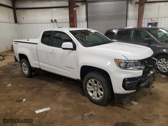 2022 Chevrolet Colorado 4WD LT with VIN 1GCHTCEA8N1197935, listed as a Copart auction lot 88075985 with 68,747 mi miles and Clean Title. Bid and sale history available at carsss.com. Image 4.
