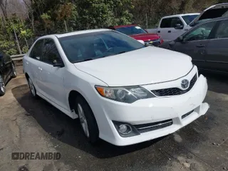 2012 Toyota Camry SE with VIN 4T1BK1FKXCU511032, listed as a IAAI auction lot 41715825 with 202,674 mi miles. Bid and sale history available at carsss.com. Image 1.
