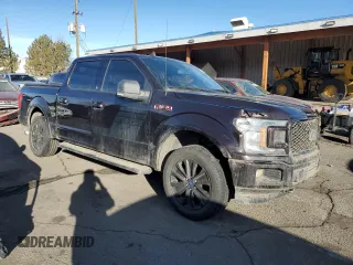2019 Ford F-150 XL with VIN 1FTEW1E52KFB61836, listed as a Copart auction lot 46679095 with 83,989 mi miles and Salvage Title. Bid and sale history available at carsss.com. Image 4.