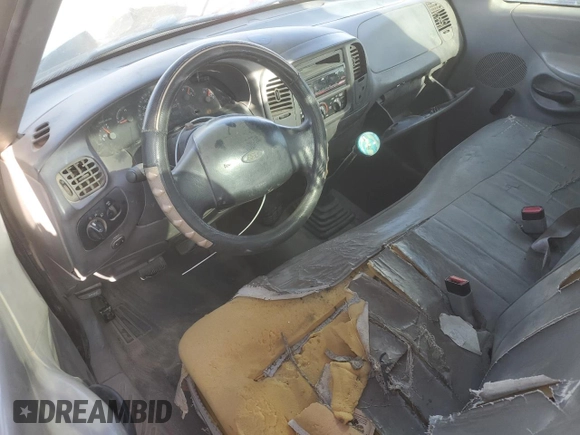 1997 Ford F-150 with VIN 1FTDF1725VKA56508, listed as a Copart auction lot 45729075 with 361,272 mi miles and Salvage title. Bid and sale history available at DreamBid. Image 8.