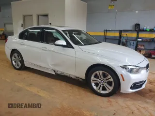 2016 BMW 3 Series 328i with VIN WBA8E9G51GNT84259, listed as a Copart auction lot 52501875 with 69,729 mi miles and Salvage title. Bid and sale history available at DreamBid. Image 4.