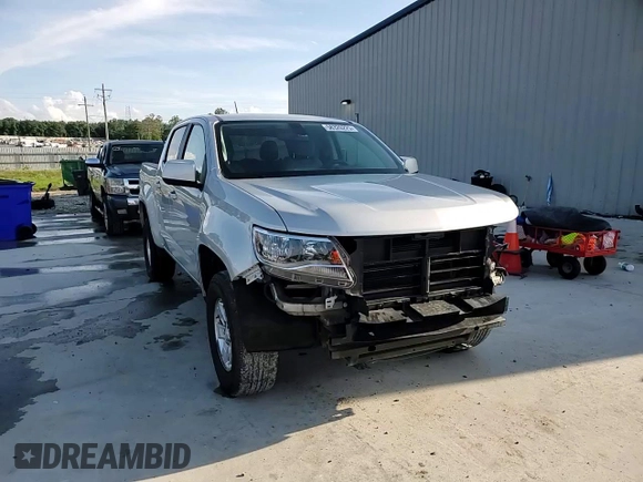 2020 Chevrolet Colorado 2WD Work Truck with VIN 1GCGSBEA0L1199572, listed as a Copart auction lot 58326225 with 185,498 mi miles and Salvage title. Bid and sale history available at DreamBid. Image 14.