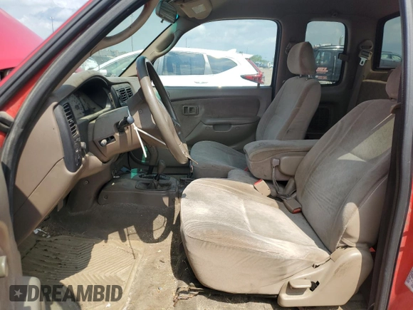 2002 Toyota Tacoma with VIN 5TEWM72N02Z885559, listed as a Copart auction lot 66627045 with Not provided miles and Clean title. Bid and sale history available at DreamBid. Image 7.