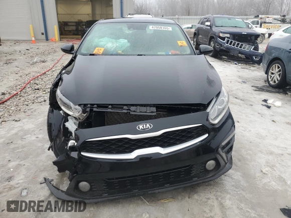2021 Kia Forte LXS with VIN 3KPF24AD0ME401770, listed as a Copart auction lot 47058165 with 114,050 mi miles and Non Repairable. Bid and sale history available at carsss.com. Image 5.