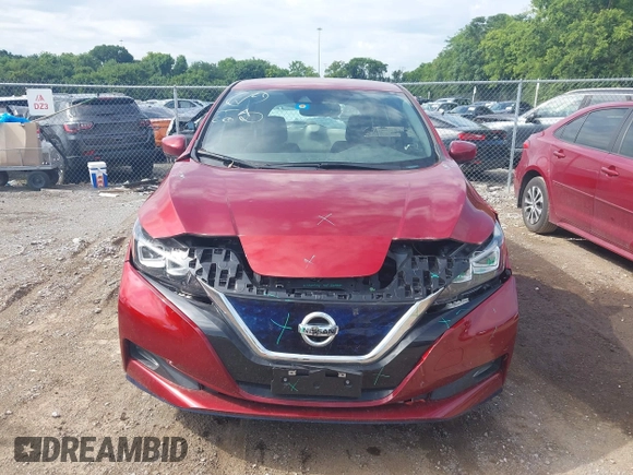 2022 Nissan LEAF SV Plus with VIN 1N4BZ1CV0NC550614, listed as a IAAI auction lot 42730366 with 23,416 mi miles and . Bid and sale history available at DreamBid. Image 12.