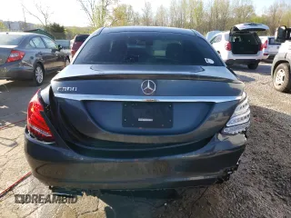 2015 Mercedes-Benz C 300 with VIN 55SWF4JB1FU089196, listed as a Copart auction lot 52414845 with 118,875 mi miles and Salvage Title. Bid and sale history available at DreamBid. Image 6.