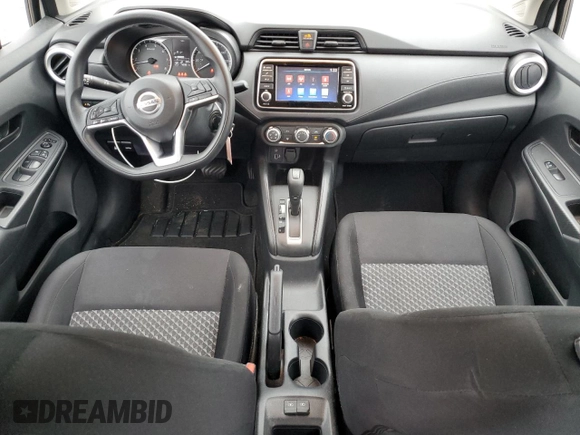 2022 Nissan Versa S с VIN 3N1CN8DV4NL839908, выставлен на аукционе Copart как лот 58776235 с пробегом 48 961 миль миль и Списание • Salvage title. История ставок и продаж доступна на DreamBid. Изображение 8.