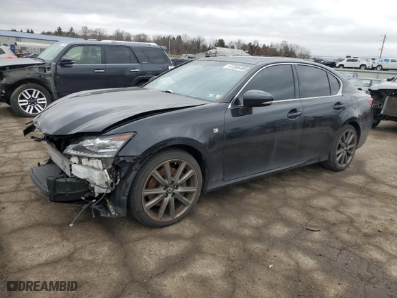 2014 Lexus GS 350 with VIN JTHCE1BL0E5026974, listed as a Copart auction lot 47366405 with 98,547 mi miles and Salvage Title. Bid and sale history available at carsss.com. Image 1.
