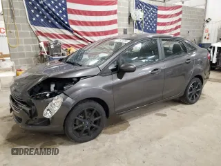 2017 Ford Fiesta SE with VIN 3FADP4BJ1HM147338, listed as a Copart auction lot 51823385 with 60,795 mi miles and Salvage Title. Bid and sale history available at DreamBid. Image 1.