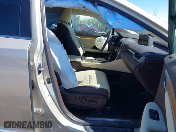 2017 Lexus RX with VIN 2T2BZMCAXHC080205, listed as a IAAI auction lot 41724409 with 1 mi miles. Bid and sale history available at carsss.com. Image 5.