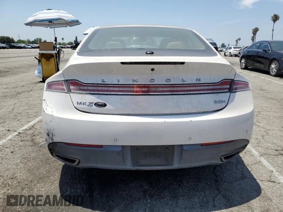 2015 Lincoln MKZ Hybrid with VIN 3LN6L2LU0FR603241, listed as a Copart auction lot 60703135 with 92,181 mi miles and Clean title. Bid and sale history available at DreamBid. Image 6.