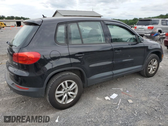 2012 Volkswagen Tiguan S with VIN WVGAV7AX0CW546403, listed as a Copart auction lot 65477915 with 121,489 mi miles and Salvage title. Bid and sale history available at DreamBid. Image 3.