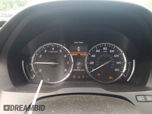 2018 Acura MDX w/Advance/Entertainment Pkg with VIN 5J8YD4H94JL001509, listed as a Copart auction lot 63610564 with 97,326 mi miles and Salvage Title. Bid and sale history available at carsss.com. Image 9.